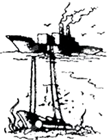 打捞江底的沉船,下面采取的措施,不合理的是( 