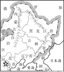关于我国东北地区地表结构的描述,最为准确的是