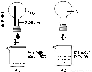 我们都知道CO2与NaOH溶液是很容易反应的,利