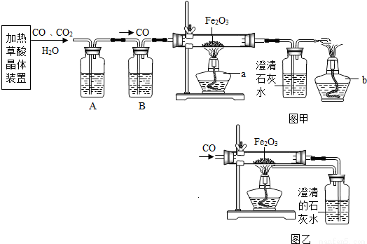 热分解草酸晶体的装置中,有下列仪器供选择使