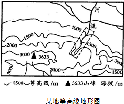 在地图上量算距离和辨认地理事物的类型,需要