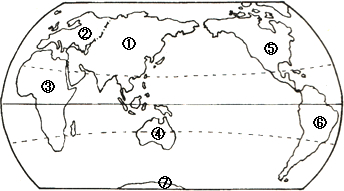 世界上的四大洋(按面积大小):太平洋,大西洋,印度洋