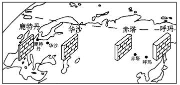 下图是亚洲和欧洲地区传统民居的墙壁厚度示意
