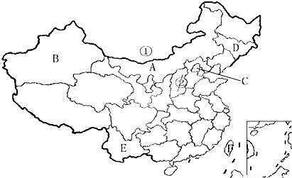 如图,在做中国政区拼图游戏时,能够拼在四川省