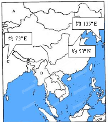 中国的领土面积和疆域的四至点知识点 "我国领土的最北端在____.
