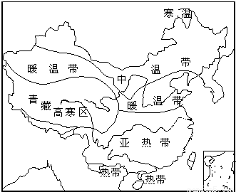 划分温度带的主要指标为