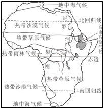 读下面三幅非洲地理要素分布图，分析回答:(1)请用图中信息证明，非洲被称为“热带大陆”是名副其实的.____.(2)从图中可以看出，非洲气候类型分布的突出特点是____.(3)A河是世界上最长的____河，但其水量小于B河，主要原因是____.(4)地地对理理说:“你们非洲太贫穷了，除了沙漠就是草原.”可理理列举了许多非洲的物产，使地地改变了对非洲的认识.理理说了哪些物产呢?(至少三种)____.-乐乐题库