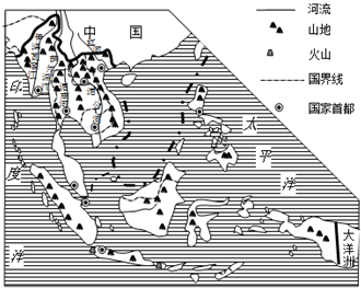 如图是东南亚中南半岛地形示意图及曼谷年内气温和降水量图,读图完成下列问题