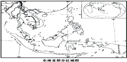 "读东南亚示意图及相关图片,回答下列问题."习题详情图片