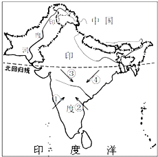 读印度矿产资源、棉花、黄麻和工业分布图,回
