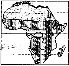 读非洲南部气候图,回答下列问题:(1)图中的气候