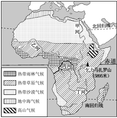 热带雨林气候终年高温多雨,所以植被茂盛,生活