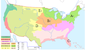 美国共有_州,本土上有_洲,与本土不相连的两个