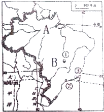 南美洲地势特点,从图中可以看出,②亚马孙河的