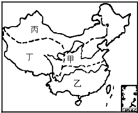 月0℃等温线②1600毫米等降水量线③亚热带与