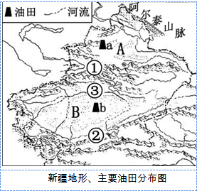 塔里木盆地人口分布_...完成下列问题 1 塔里木盆地的人口 城市 和交通设施主(2)