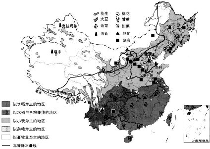 读我国煤炭资源分布图,回答下列问题(1)我国煤