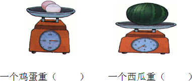 选择合适的单位填在横线里.(克或千克)一袋
