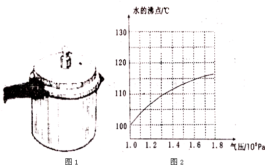 在1标准大气压下水的沸点是100℃,已知水的沸