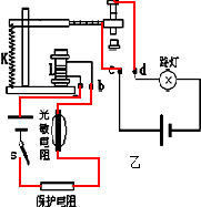 行自动控制时,常常要用到继电器,某光敏电阻的