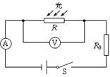 (2014台山市模拟)小明同学将光敏电阻R、定值