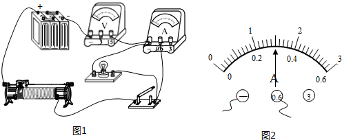 泡的额定电压为2.5V,电阻大约为10Ω,有两个规