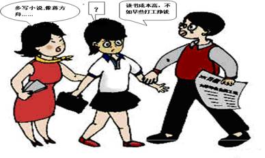 程改革推进的背景下,中学生学习和读书情况,引