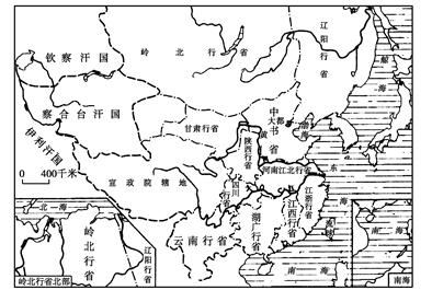 据有关统计资料,元朝岁收粮赋,河南江北行省占