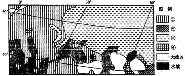 合表中信息完成20~21题。甲岛乙岛气候类型热