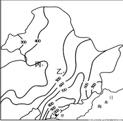美国本土纬度范围在25°~49°N之间,国土面积