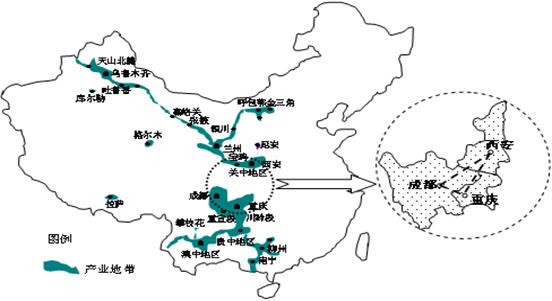 如图为珠江三角洲汽车产业群分布图。继日本三