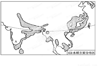 读世界主要工业区利农业区分布示意图(图16),同