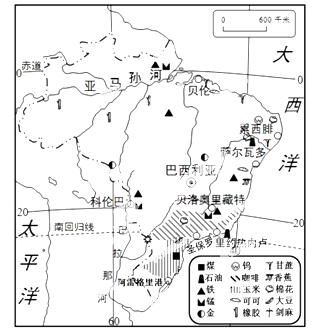阅读所给的工业企业的区位因素图,运用所学知