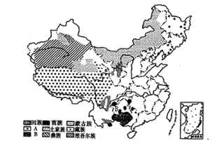 人口最多的少数民族_少数民族人口和分布