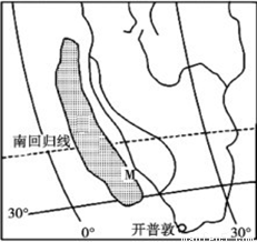 域图,回答下题。 1.图中阴影部分是世界海雾的