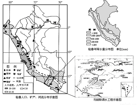 秘鲁人口_阅读材料,完成下列问题 材料一 印加文明是在南美洲西部 中安第斯山