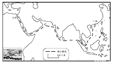 读 非洲气候分布图,回答:(10分)(1)填出图中字