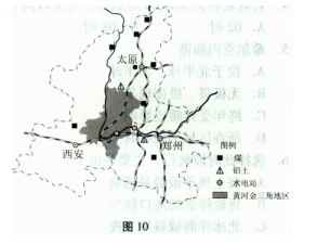 读德国鲁尔区和我国辽中南工业基地图,比较两